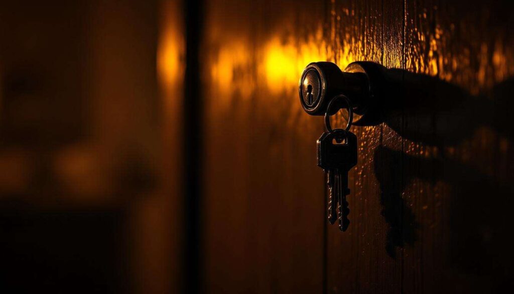 Perché lasciare le chiavi nella serratura di notte è una pessima idea
