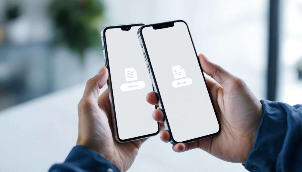 Android con AirDrop per lo scambio di file con iPhone, iPad e Mac