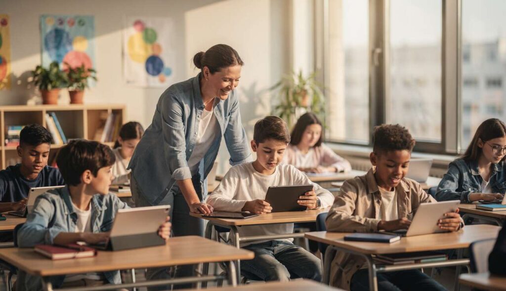 Il digitale a scuola serve per apprendere meglio, non più velocemente: interazione, inclusione, alleggerimento del lavoro del docente. Ecco quando fa bene